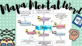 💻 Cómo hacer un mapa mental en Word