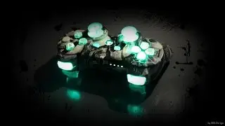 Custom Ps3 Controller "old bones 'toxic vers.'"  by CKS-Design