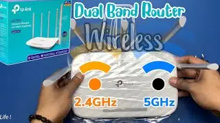 TP-Link Archer C60 TPLink WiFi AC1350 Wireless Router | ArcherC60 - Unboxing Indonesia
