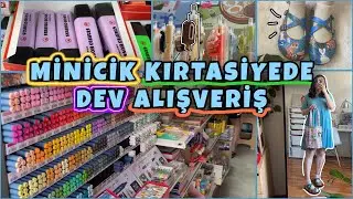 ART VLOG | MİNİCİK KIRTASİYEDE DEV ALIŞVERİŞ YAPIYORUM 🛍️