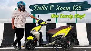 Hero Xoom 125 Walkaround & Ride Review 🔥 | On-Road Price in Delhi Revealed! #heroxoom125 #xoomprice
