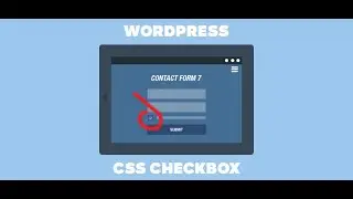 Стили css checkbox в cms Wordpress плагин contact form 7