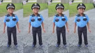 He deserves your support! #like #share #support  #blindboy #autistic #hearingloss #kids kidsvideo