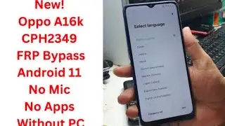 Oppo A16K Frp Bypass|OPPO Cph 2349 Google Account unlock .oppo a16k hard reset @TechnologyGyan
