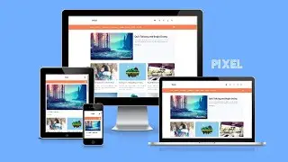 Plantilla Blogger Responsive Pixel (Configuración)