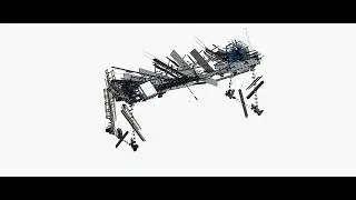 SOLİDWORKS TRANSFORMERS GANTRY CRANE