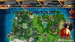 Fortnite Season 8 Week 2 Challenges : Cheat Sheet