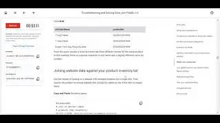Troubleshooting and Solving Data Join Pitfalls v1.5(Lab)