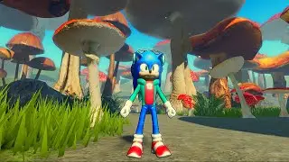 SONIC MOVIE EXPERIENCE *Mushroom Planet* Roblox