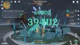 54 Sec Xiao VS Wintry Primo Geovishap Special Searched Saurian Research Genshin Impact Fearless