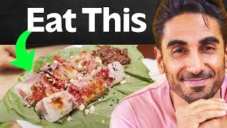 Rice Paper Rolls With Beets & Jicama (Popiah Recipe) | Dr. Rupy Aujla