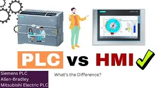 PLC vs HMI: What's the Difference? 🤔 | Automation Explained ⚙️📊