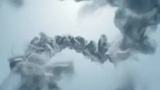 520 c10   Colorful Smoke Reveal Logo beauty particle intro V10