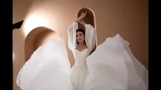 Traumkleid fürs Standesamt - Schlichtes Brautkleid mit Ballonärmel