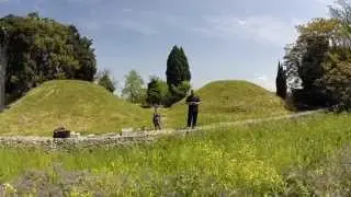 Tarot FY650 - DJI Naza V2 gimbal test along Via Appia Antica (Roma)