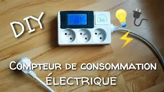 Fabriquer une multiprise compteur d'énergie / DIY electricity meter