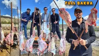 FULL BAKRA Lehri Sajji Making In Mountains - Quetta Food Tour