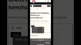 How to use phone to upload Music to Wordpress site. #wordpress #webdesign #design #editng