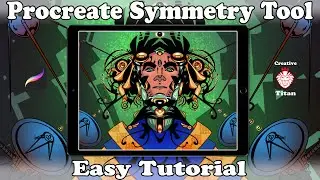 Master the Procreate Symmetry Tool | Step-by-Step Digital Art Tutorial 2023