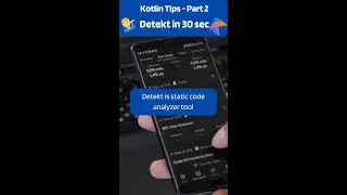 Tips for Kotlin - Using Detekt 🤩👨‍💻  