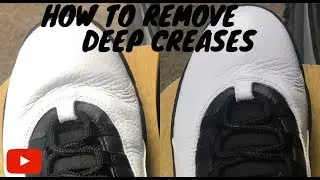 HOW TO REMOVE CREASES FROM YOUR AIR JORDANS **CHICAGO 10 EDITION**