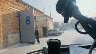 Внеплановое обслуживание. Первый межгород за этот год Новосибирск - Новоалтайск.