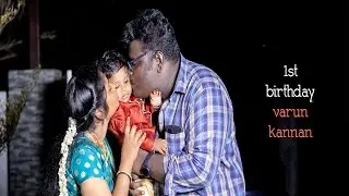 Varun Kannan  1st Birthday - Abi Photoography
