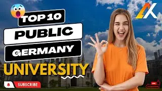 BEST 10 PUBLIC University in Germany | Popular Program | Total Fees | Government-funded 