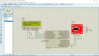 How to Interface RTC & LCD  With Arduino & Show Day, Date , Time Simulation