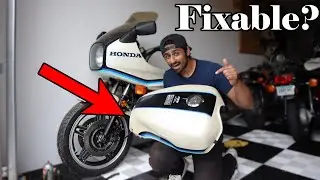 Fixing My RUSTED Honda CBX Gas Tank | Honda CBX Revival Pt. 2