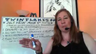 Twin Flames - July NEW MOON & Doubts & Concerns
