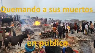 Cremación Publica en la India