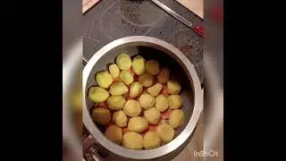 Картошка с грибами в Афганском казане.