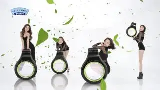 Bullsone Polar Family Sunvisor Air Freshener TV Ad (By Girl's Day)
