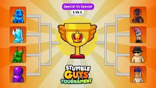 WHO IS THE BEST SPECIAL SKIN? 0.46.1 || STUMBLE GUYS TOURNAMENT BATTLE