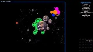 SplitRunning Real Time #3 ft. Alexos [Agar.io]