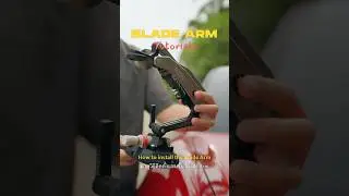 Movmax Blade Arm Tutorials #movmax #bladearm #vaxis #djiosmopocket3 #carvideo #alphawolf