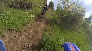 Первые шаги в Эндуро !