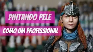 Como melhorar a pintura da pele dos seus figures feitos em impressora 3D