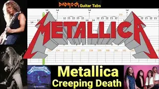 Creeping Death - Metallica - Guitar + Bass TABS Lesson