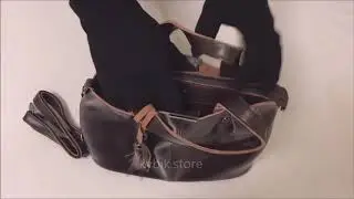 Сумка женская из мягкой кожи 779 Brown