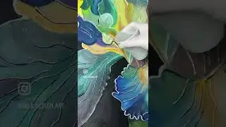 Как декорировать картину, чтобы она стала ювелирной #art #картинанахолсте #interiordesign