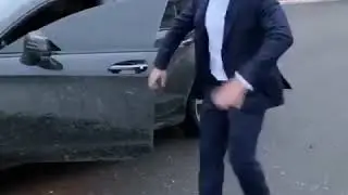 Персидский Дагестанец Перс танцует лезгинку вместе с Тамаевым Чеченским Халком