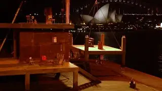 Madama Butterfly on Sydney Harbour | Set change timelapse