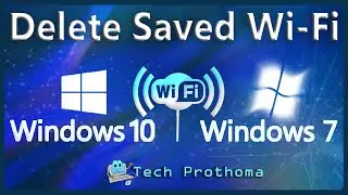 How to delete saved wifi network on windows 10 || how to delete saved wifi networks from laptop