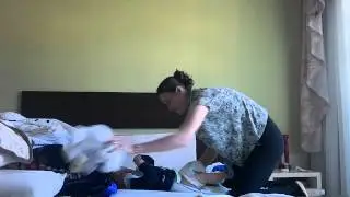 Troca de fralda pt 3 — a vez da mamãe!