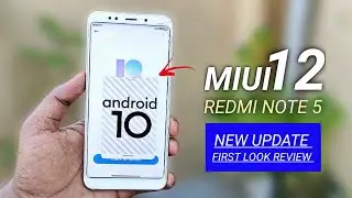 MIUI 12 Android 10 For Redmi Note 5 | New Gestures, Floating Window & More