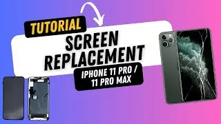 Screen replacement iPhone 11 Pro / 11 Pro Max - Repair tutorial
