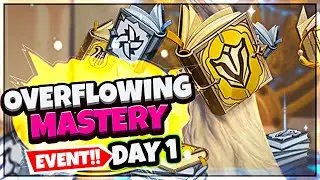 Overflowing Mastery Event Day 1 (X2 RESIN) - Genshin Impact 1.5