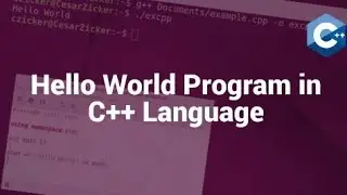 General Syntax of C++ program with 